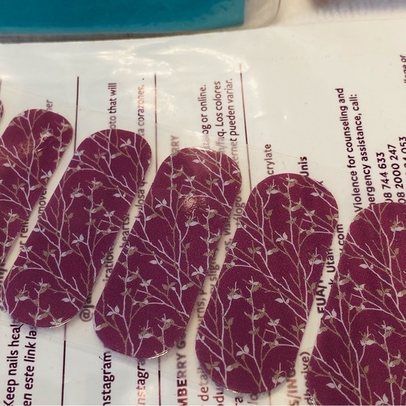 6 for$20♥️Jam berry Nail bundle: everything here included. Cute Kitty emery - Picture 11 of 11